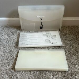 Creative Memories Used Decofile System and 12 folders